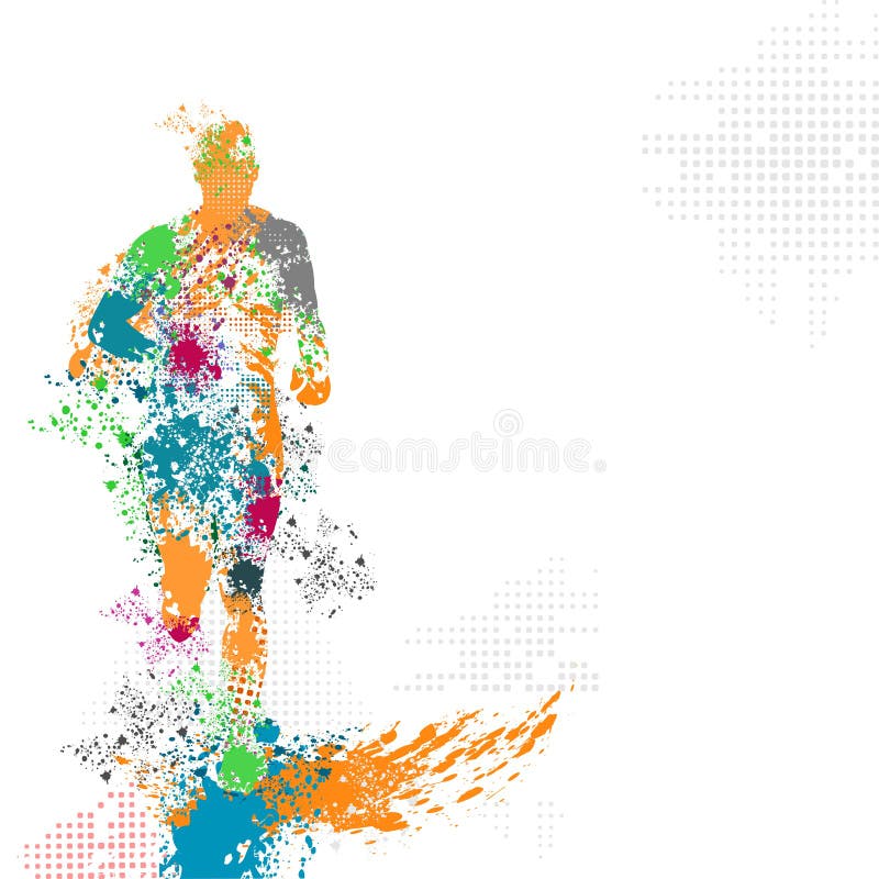 Featured image of post Colorful Running Vector Png Running athlete sport colorful women sports runners running woman illustration color splash fitness color pencil png