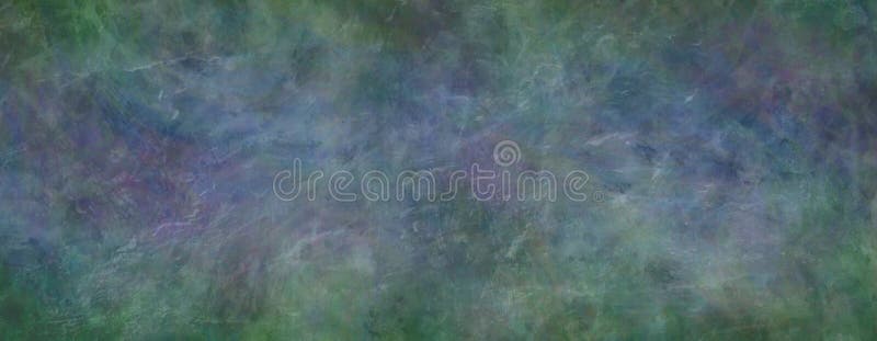 Rustic slightly shiny green blue purple textured background banner