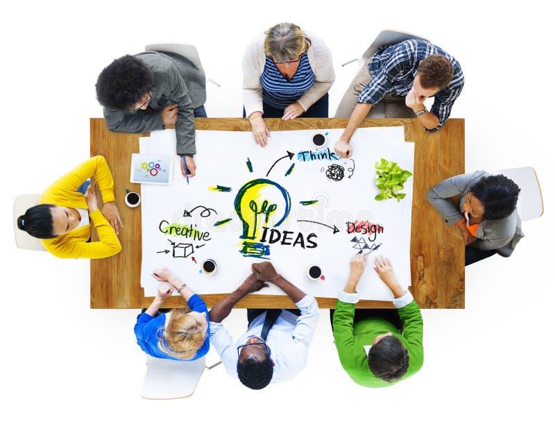 Group of Business People in a Meeting about Planning Stock Image Image of people, school 41699625