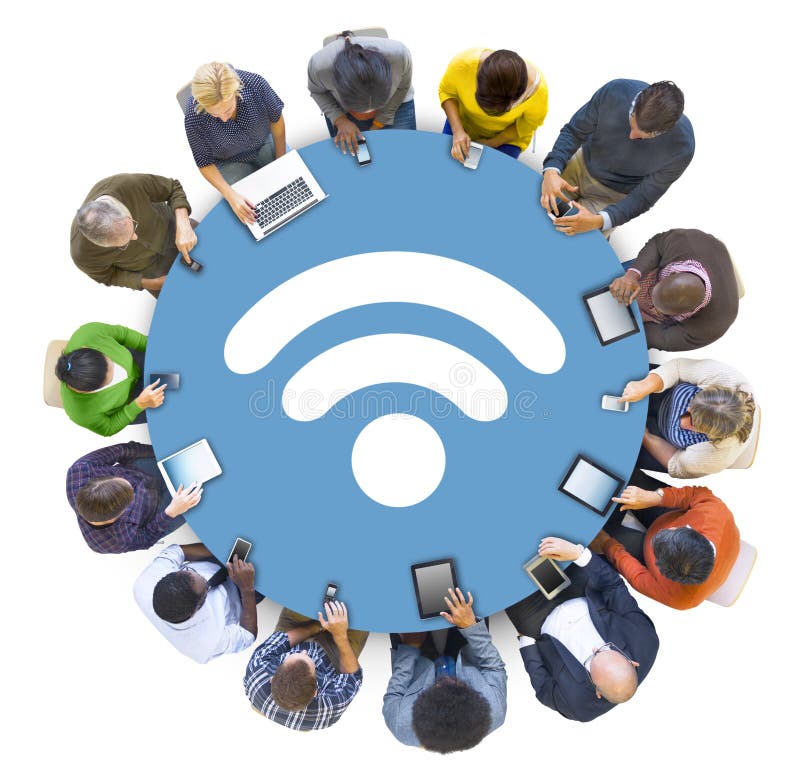 Multiethnic People Social Networking with WIFI Concepts