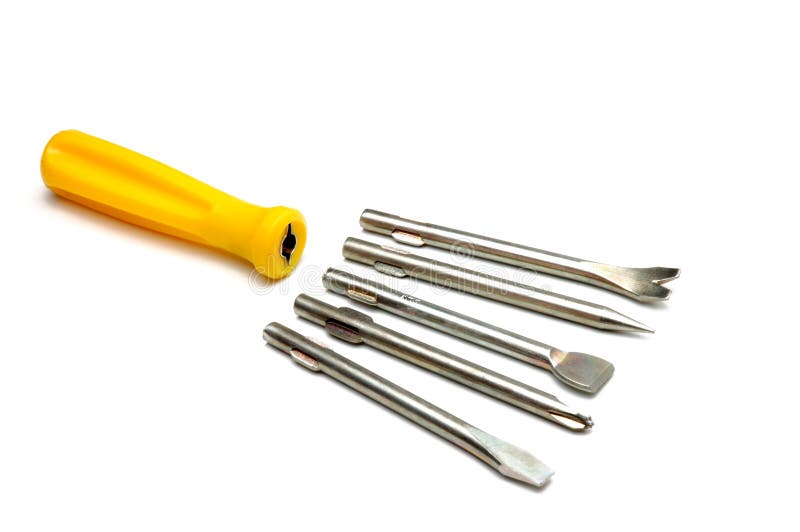 Multifunction screwdriver stock photography