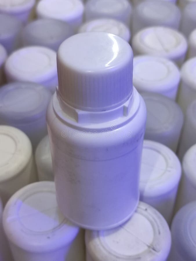 Multipurpose white plastic bottle, the contents of approximately 100 ml. Multipurpose white plastic bottle, the contents of approximately 100 ml.