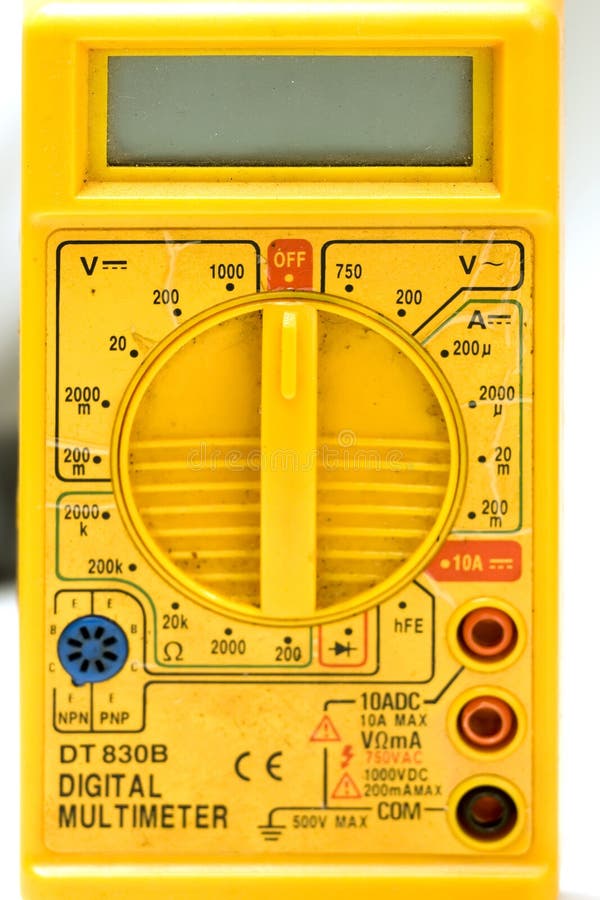 Multimètre Analogique Banque D'Images et Photos Libres De Droits. Image  16424167