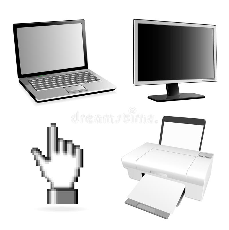 Multimedia stock illustration