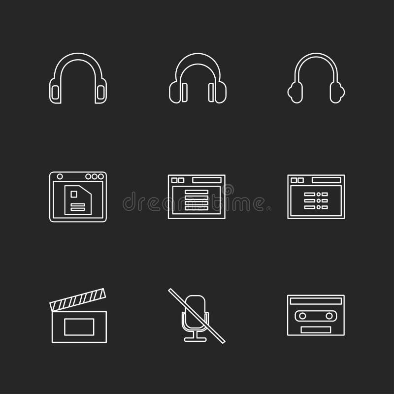 Multimedia , user interface , camera , technology , play , pause , camcoder , video , click , capture , image , photography , photograph , icon, vector, design, flat, collection, style, creative, icons - This Vector EPS 10 illustration is best for print media, web design, application design user interface and infographics with well composed layers for the ease of user. Camcoder vectors