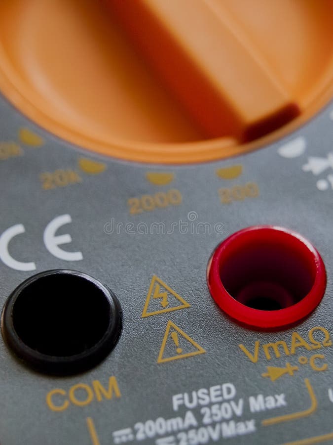 Multimeter Electric Measurements Device Stock Image Image of high