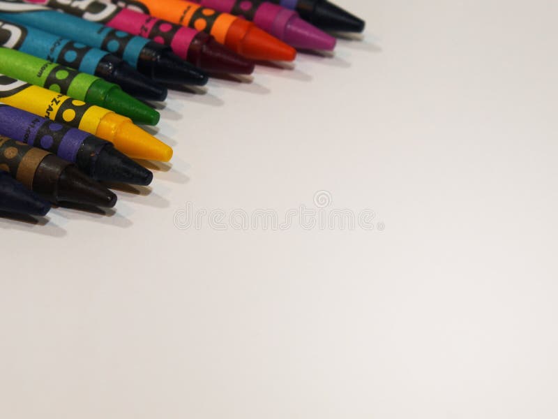 crayons-lined-up-stock-image-image-of-kindergarten-background-12489645