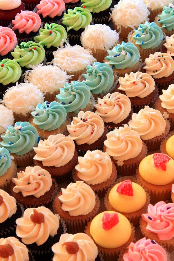 Multiple cupcakes stock image. Image of baked, candy 35755733