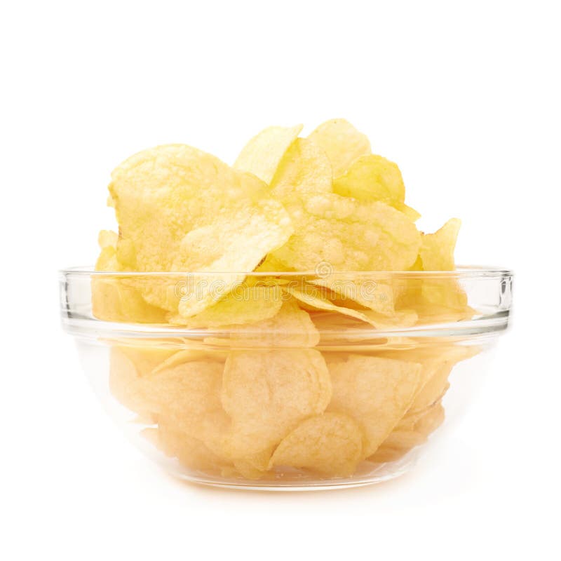 Multiple Potato Chips Glass Bowl Stock Photos Free & RoyaltyFree