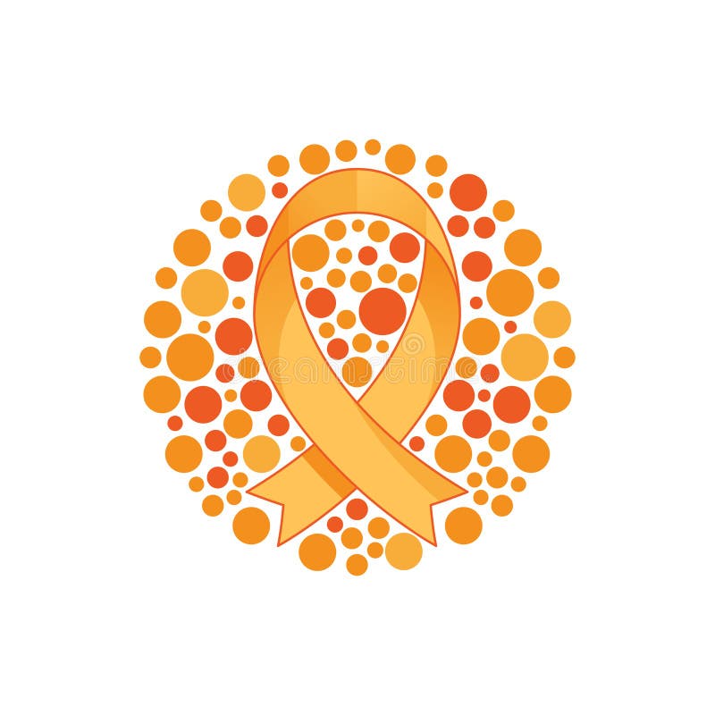 Multiple Sclerosis Orange Stock Illustrations – 283 Multiple Sclerosis ...