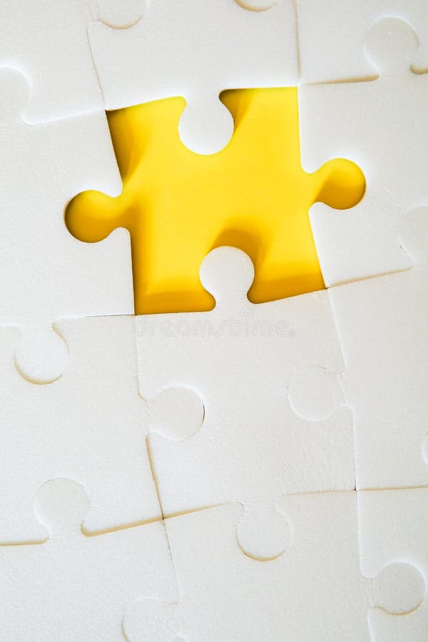 Puzzle Pieces Put Together. Stock Illustration - Illustration of game