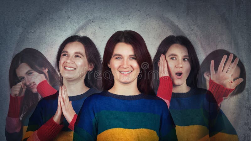 Multipolar mental health disorder royalty free stock photos Multipolar mental health disorder royalty free stock photos