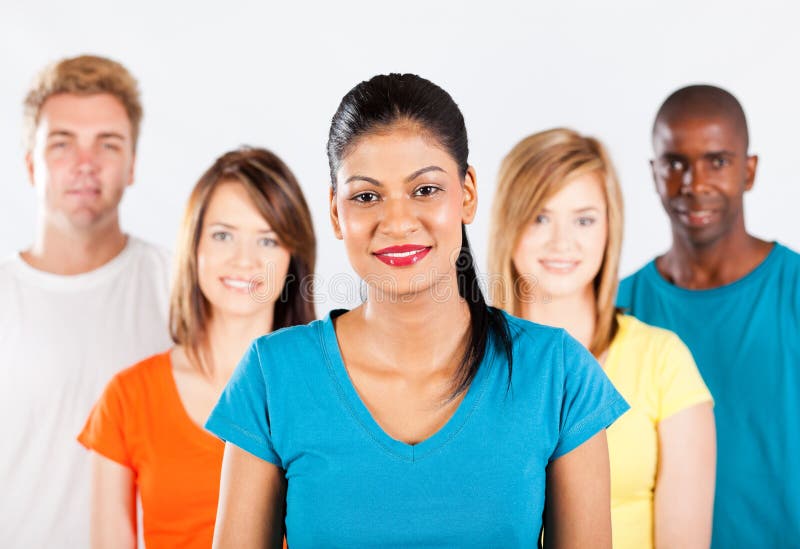 Download Multiracial people group stock image. Image of happy - 24018519