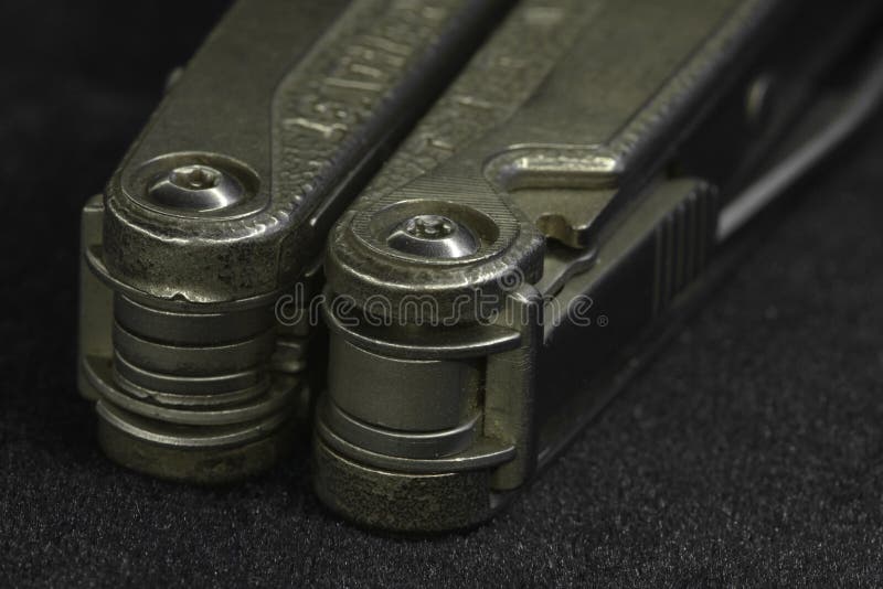 Multitool Steel knife stock image. Image of strong, danger 91876313