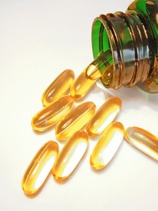 Multivitamin capsule stock image. Image of diet, design 6653989