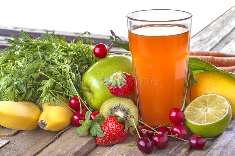 Multivitamin juice stock photo. Image of meal, lemon 41049096