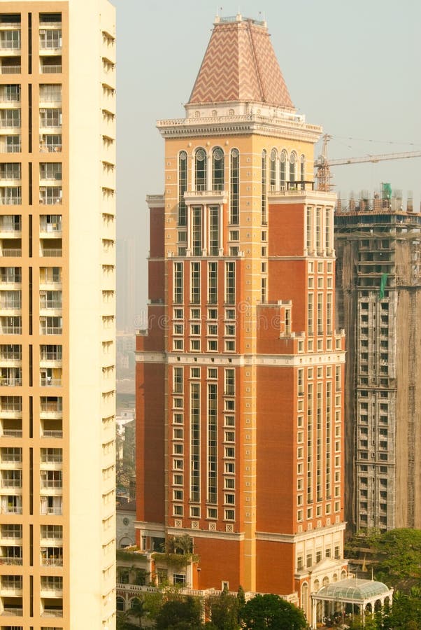 Mumbai buildings stock photo. Image of commercial, modern 13494548
