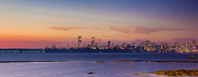 Mumbai linia horyzontu obrazy royalty free Mumbai linia horyzontu obrazy royalty free