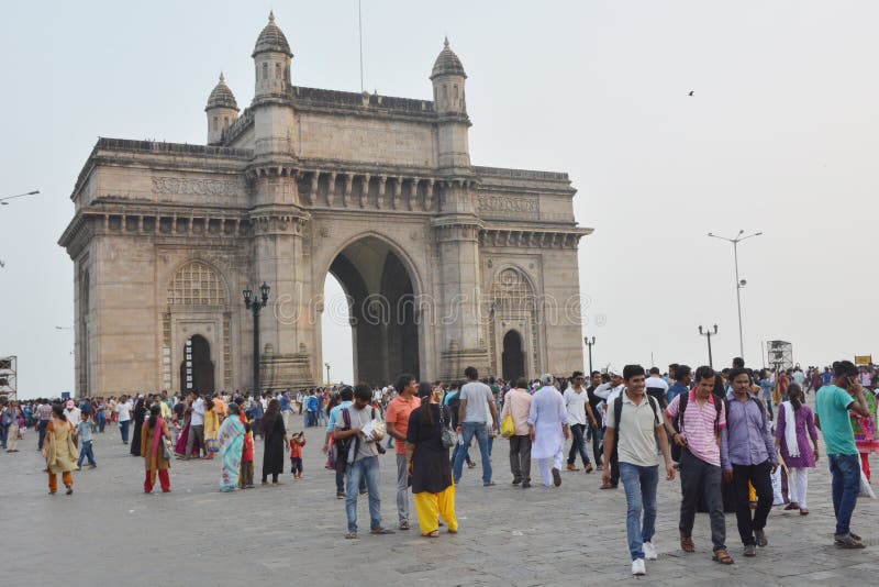 Mumbai, porte de l'Inde photographie stock Mumbai, porte de l'Inde photographie stock