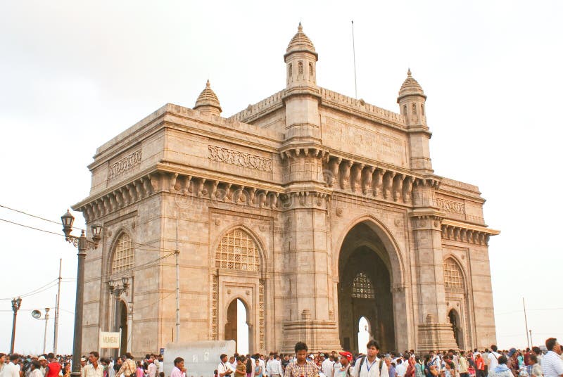 Mumbai της Ινδίας πυλών στοκ εικόνες