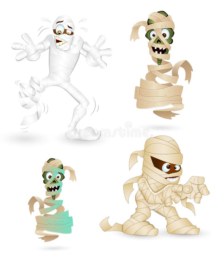 scary mummy cartoon