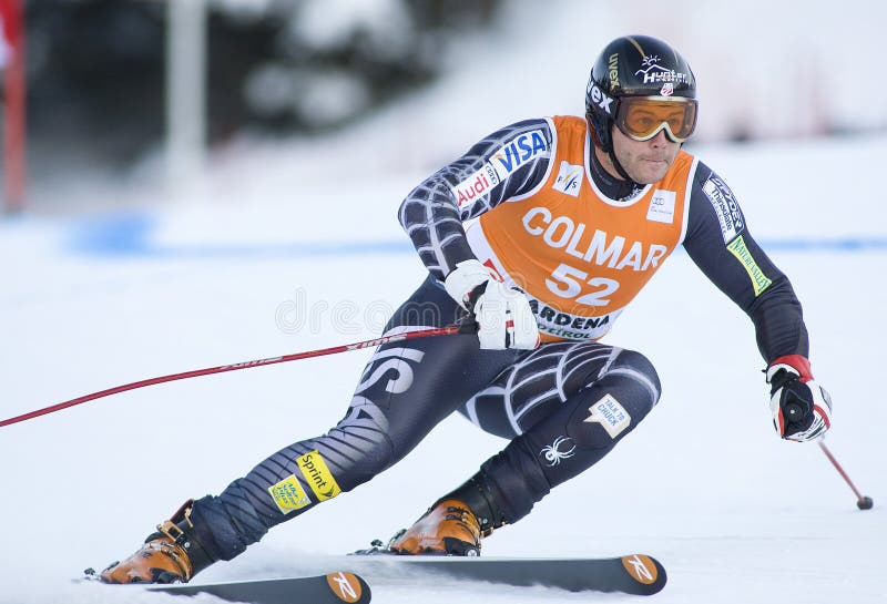 Mundial del esquí alpino - entrenamiento en declive de Val Gardena