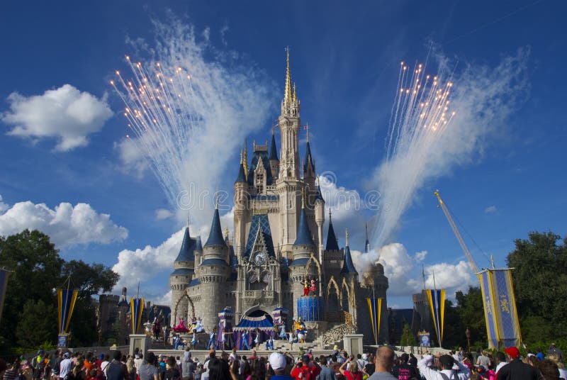 This picture was taken during end of Oct, 2012. It was a live play at the Disney Castle in Magic Kingdom, Disney World, Orlando, Florida, USA. This picture was taken during end of Oct, 2012. It was a live play at the Disney Castle in Magic Kingdom, Disney World, Orlando, Florida, USA.
