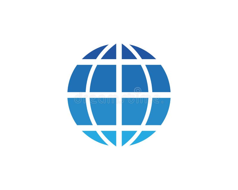 Mundo Logo Template Del Alambre Ilustración del Vector - Ilustración de  agencia, correspondencia: 110256670