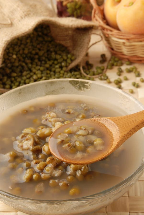 Chinese Dessert, Mung Bean Soup Stock Photo Image of dish