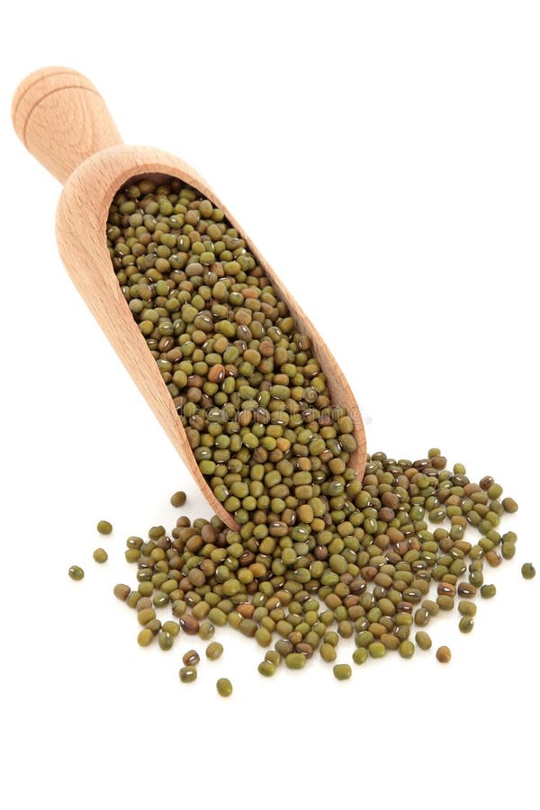 Mungbonen peulvruchten stock foto's