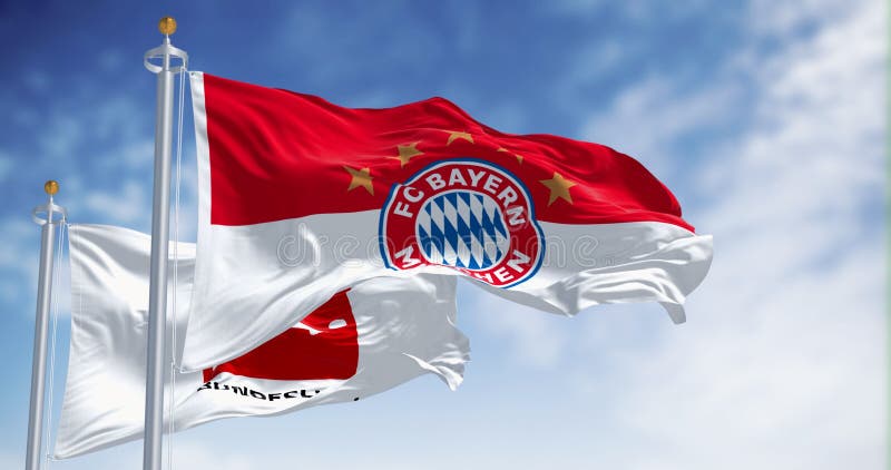 Bayern flagge Stock Illustration