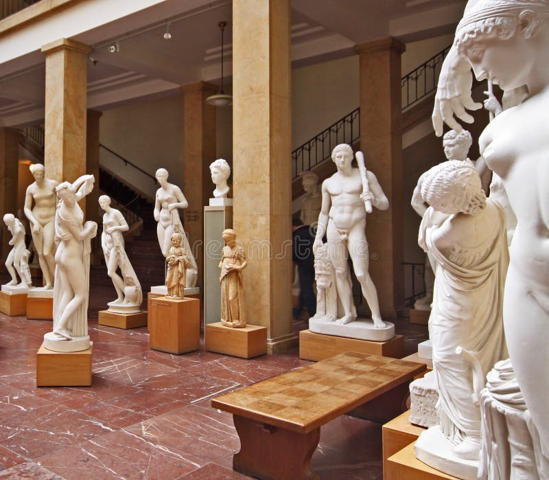 Munich, Germany Copies of Antiques Statues Editorial Image Image of