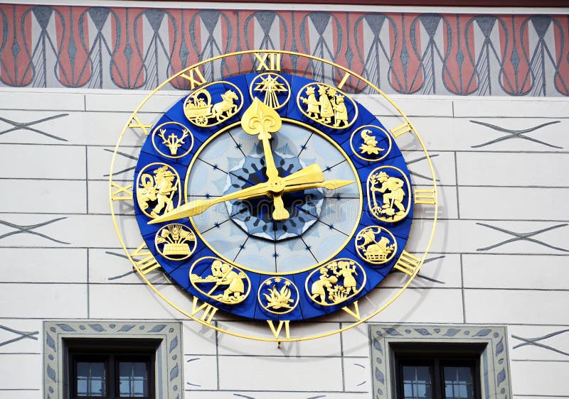 Munich Zodiac Clock