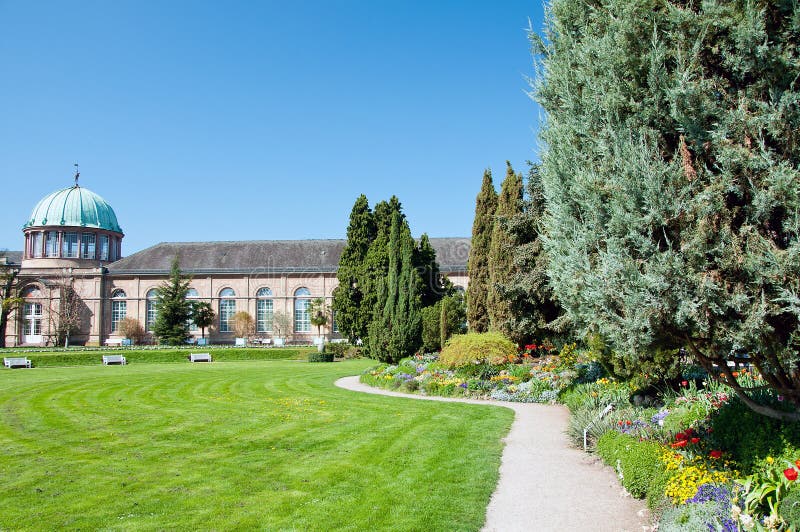 Municipal botanical garden in Karlsruhe