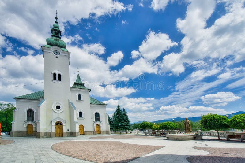 The Roman-Catholic parish church of St. Andrew in Ruzomberok