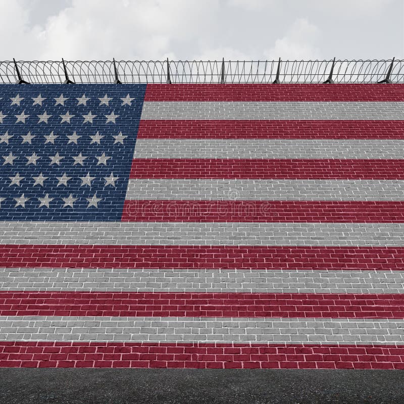 Mur américain de frontière