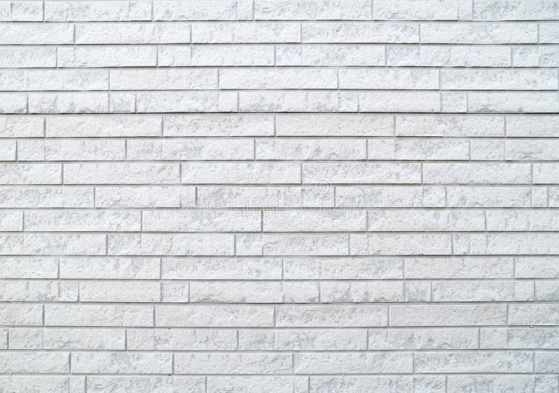 Mur de briques blanc en pierre moderne
