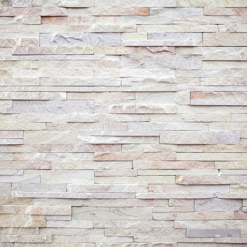 Mur de briques en pierre moderne blanc