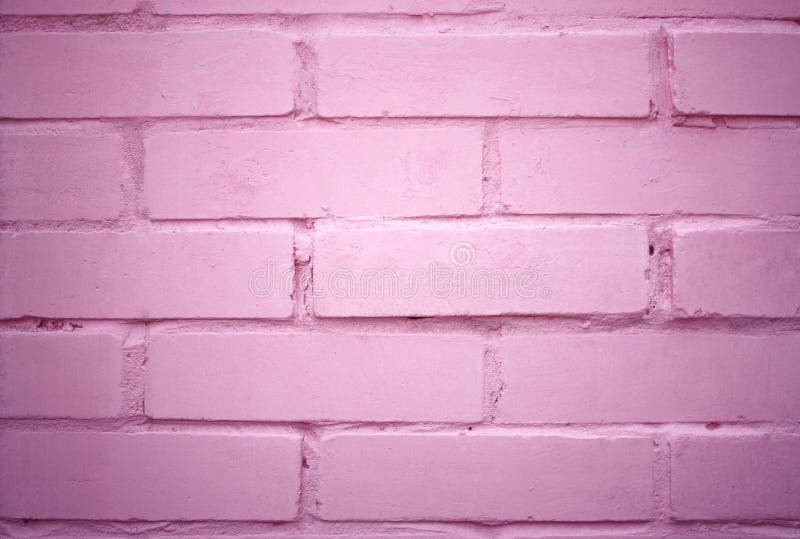 Mur de briques rose image stock. Image du normal, contexte 25960499