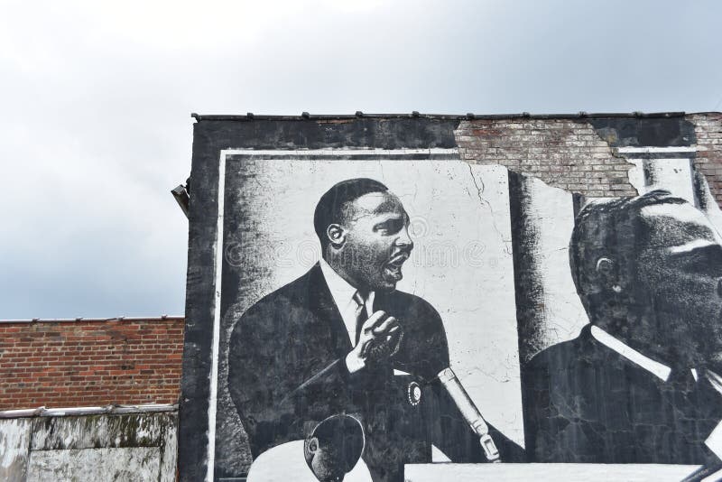 Martin Luther King Jr. MLK, Fist Pump Mural