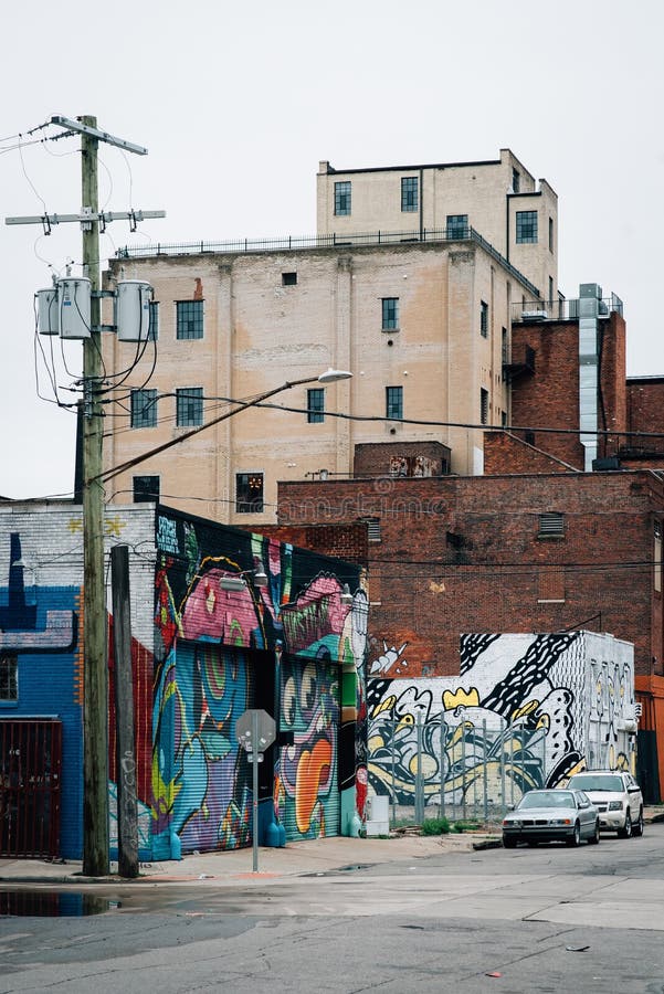 Detroit Eastern Market editorial stock image. Image of market 67131499