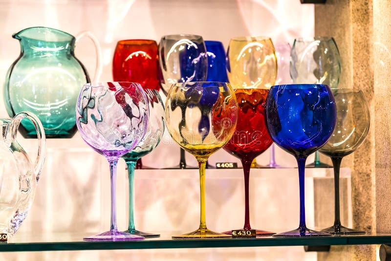 Murano Glassware for Decorative Decoration Stock Image Image of macro