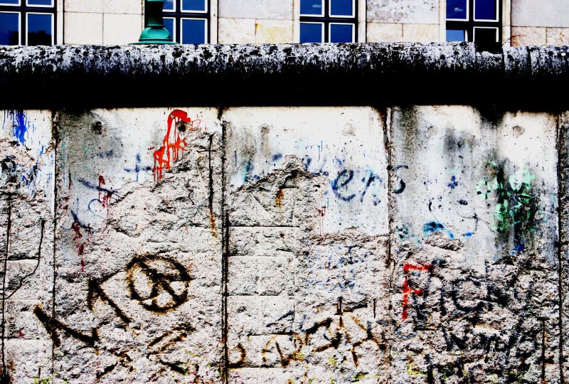 Muro di Berlino fotografia stock libera da diritti