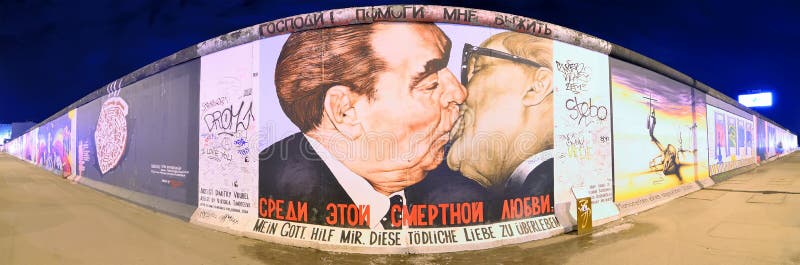 Muro di Berlino fotografia stock