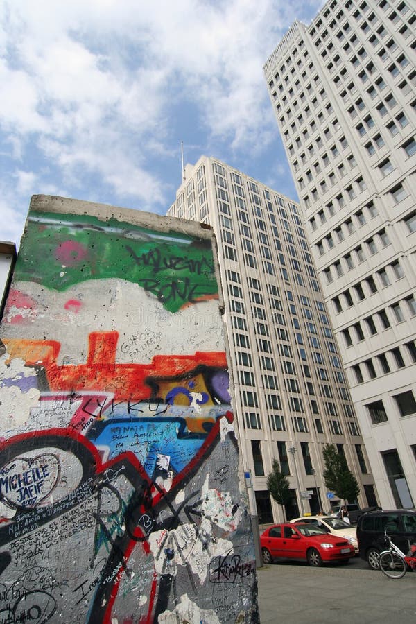 Muro di Berlino fotografia stock