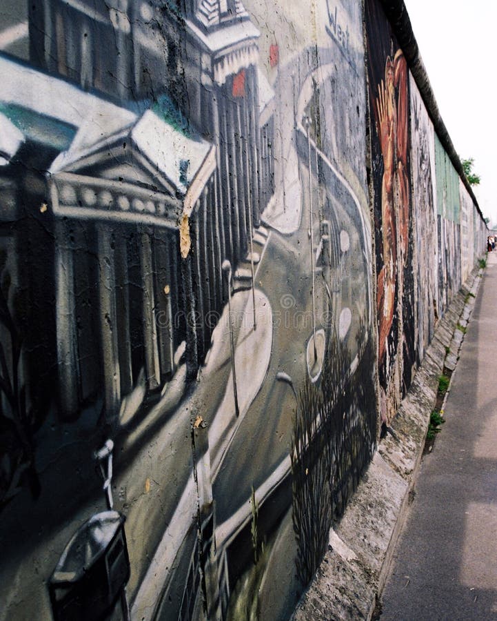 Muro di Berlino fotografie stock libere da diritti