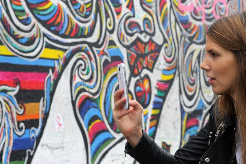 Muro di Berlino immagine stock