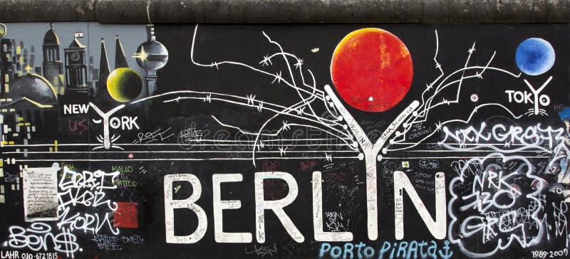 Muro di Berlino immagine stock libera da diritti