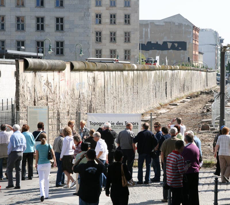 Muro di Berlino fotografia stock libera da diritti