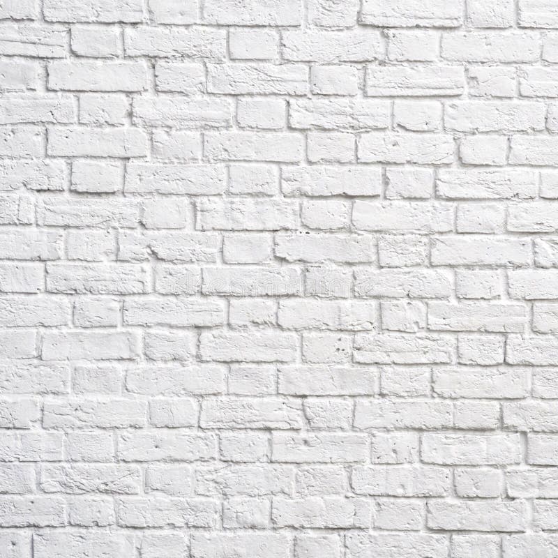 Muro di mattoni bianco fotografia stock